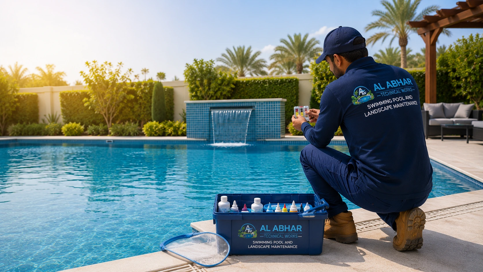 Swimming Pool Maintenance Slider